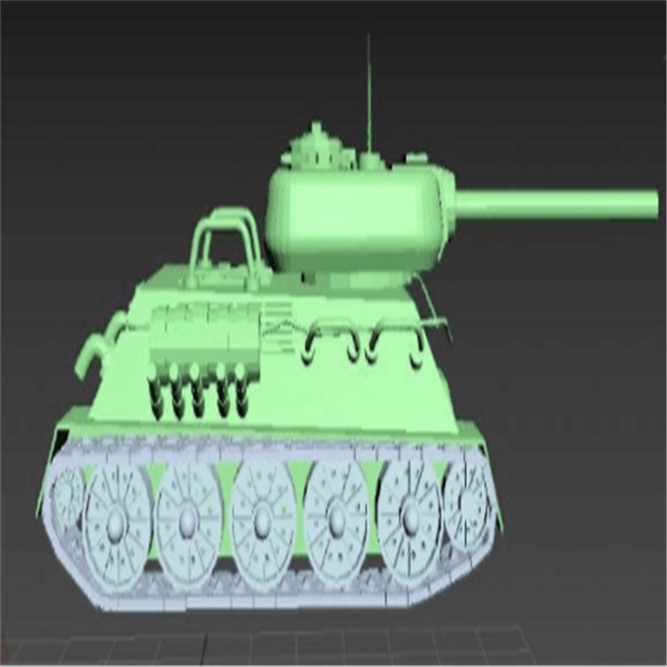 井陉矿充气军用坦克模型